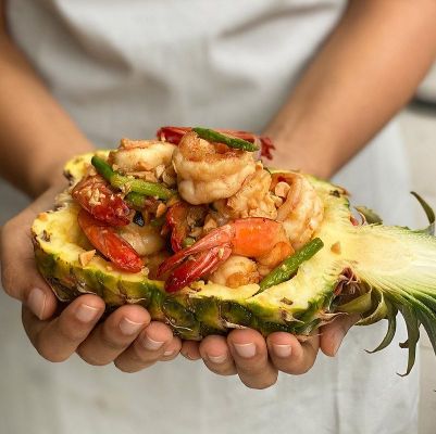 Thai Prawns with Asparagus Recipe
