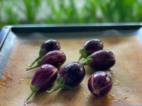 curried roasted eggplant recipe