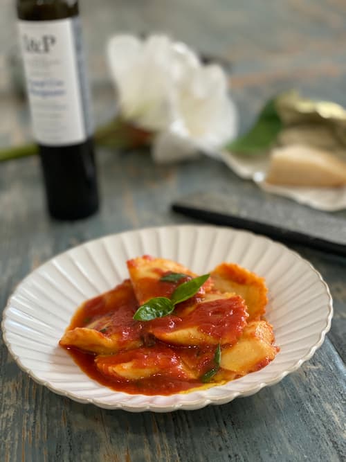 Ravioli with Ricotta and Spinach