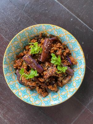 Chinese Eggplant with Minced Pork Recipe
