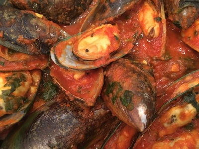 Muscles in Spicy Tomato Sauce Recipe