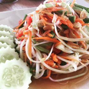 Thai Green Papaya Salad - Som Tum recipe