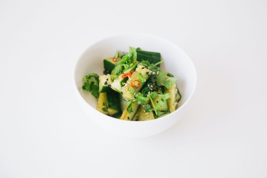 Thai Cucumber and Peanut Salad Recipe